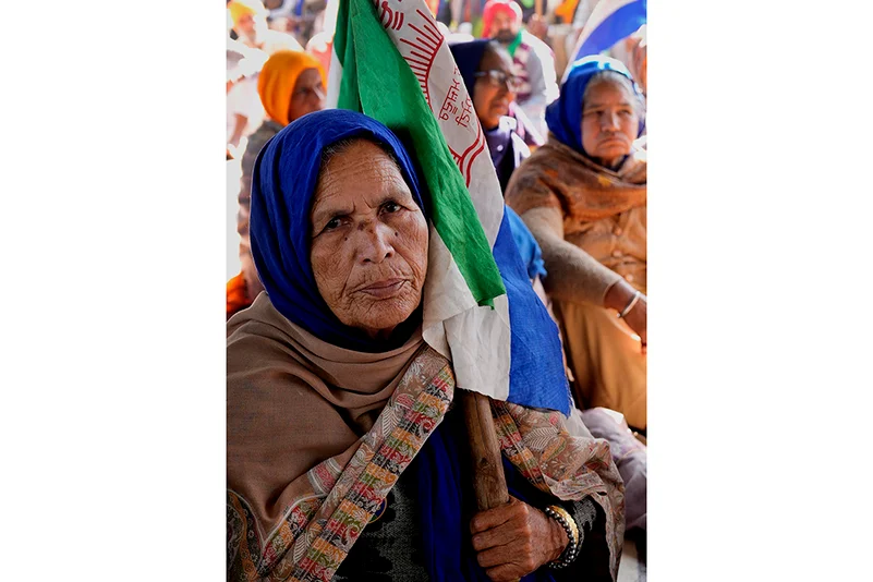 Women Protesting At Shambhu Border photo_1