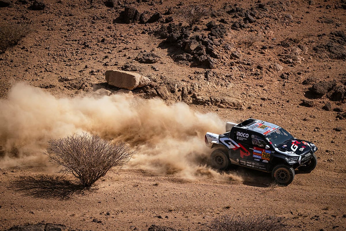 Dakar Rally 2025 World Rally-Raid Championship in Saudi: Giniel de Villiers, Dirk Von Zitzewitz