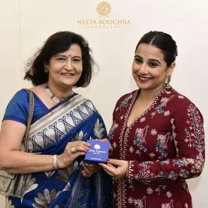 Vidya Balan with Neeta Boochra