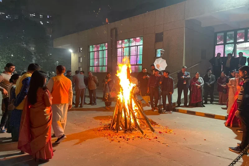 Lohri in Delhi