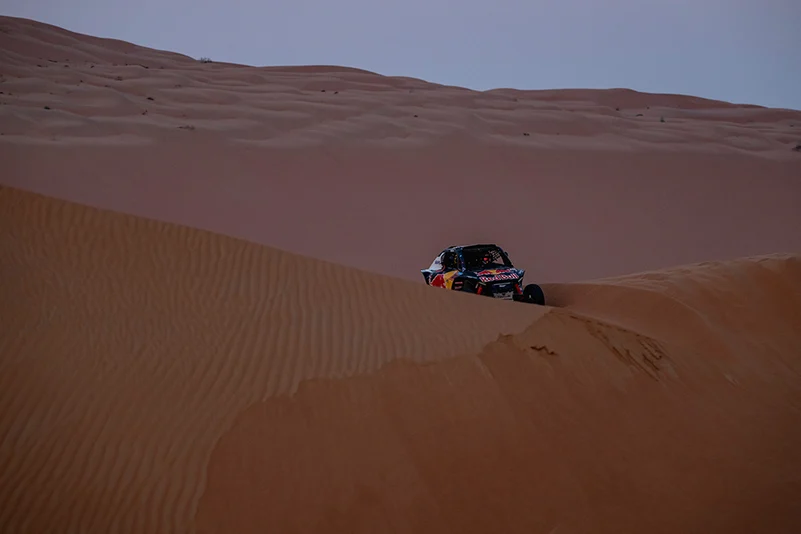 Saudi Arabia Dakar Rally 2025 Satge 11 photo: Goncalo Guerreiro and Cadu Sachs