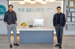 The Wellness Co. Co-founders Rohan Jain and Rishabh Jain