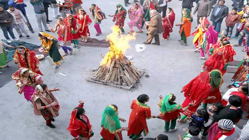 Lohri in Jammu