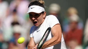 John Walton/PA : Simona Halep returned to action in Miami.