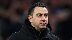 Martin Rickett/PA : Barcelona boss Xavi Hernandez is wary of the threat posed by Las Palmas.