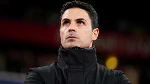  Zac Goodwin/PA : Arsenal manager Mikel Arteta