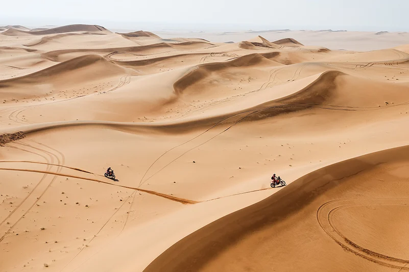 Dakar Rally 2025 Stage 8 from AL DUWADIMI to RIYADH, Saudi: Daniel Sanders and Edgar Canet