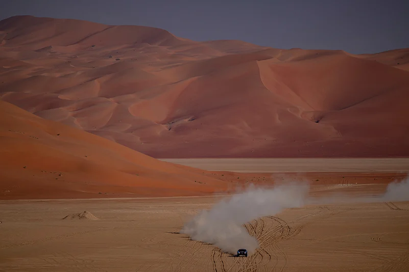 Saudi Arabia Dakar Rally 2025 Satge 11 photo: Mattias Ekstrom and Emil Bergkvist