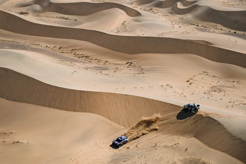 Dakar Rally 2025 Stage 2 In Saudi Arabia Photos: Mattias Ekstrom and Emil Bergkvist