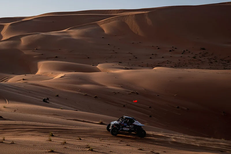 Saudi Arabia Dakar Rally 2025 Satge 11 photo: Pau Navarro and Lisandro Sisterna