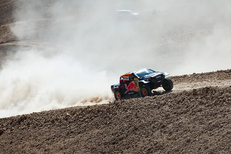 Dakar Rally 2025 Stage 9 from Riyad to Haradh, Saudi Arabia: Seth Quintero and Dennis Zenz