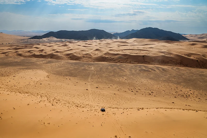 Dakar Rally 2025 Stage Seven photo- Nasser Al-Attiyah and Edouard Boulanger