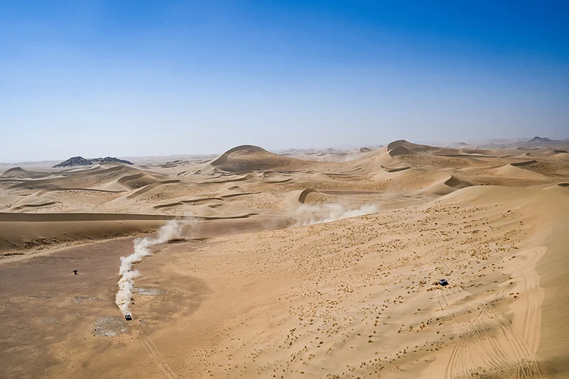 Dakar Rally 2025 Stage 2 In Saudi Arabia Photos: Nasser Al-Attiyah and Mattias Ekstrom