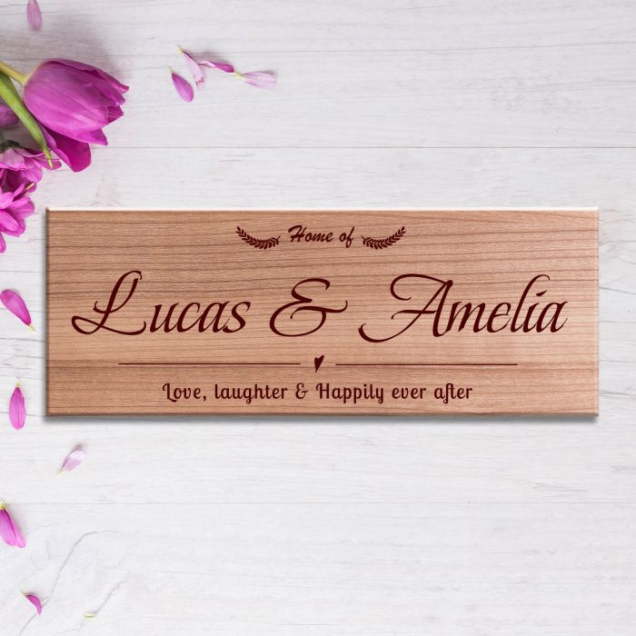 Personalized nameplates