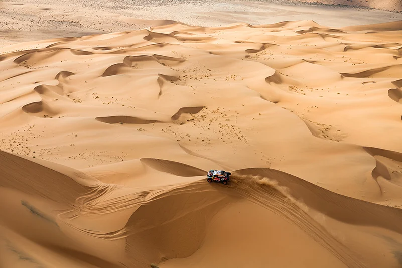 Dakar Rally 2025 Stage Seven photo- Seth Quintero and Dennis Zenz