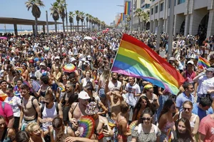 Pride March Held In Bosnia Capital Sarajevo, Dozens Of Opponents Gather Too