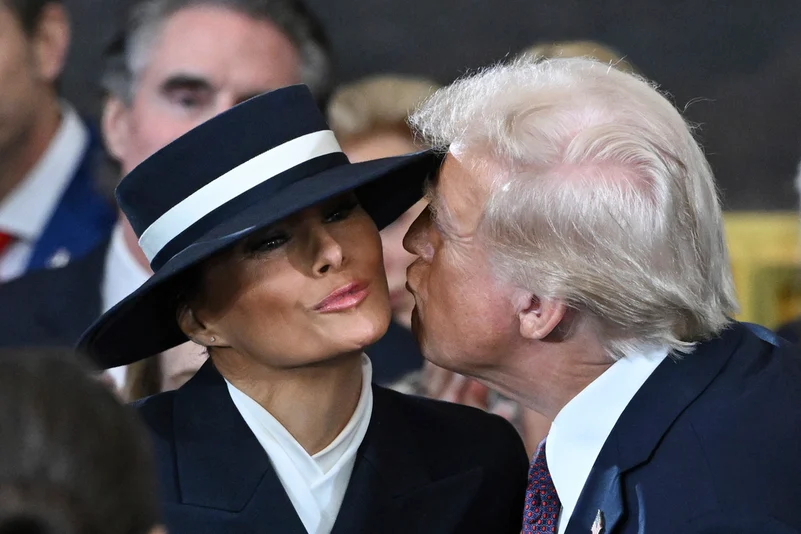 Melania and Donald Trump