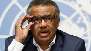 WHO chief Tedros Adhanom Ghebreyesus. (AP Photo)