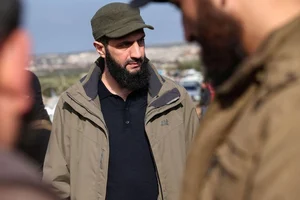 X.com/@JibrilQoobey : Abu Mohammed al-Julani, leader of Hayat Tahrir al-Sham (HTS) |