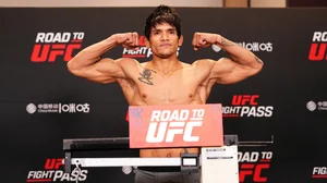 Special Arrangement : India's Angad Bisht will be seen in action on Road To UFC Season 3.