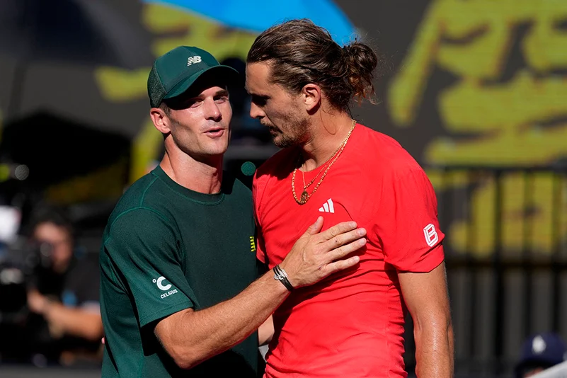 Australian Open tennis championship 2025 - Alexander Zverev vs Tommy Paul