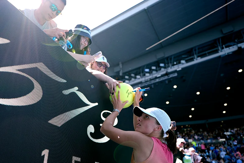 Australian Open tennis championship 2025 - Iga Swiatek vs Emma Navarro