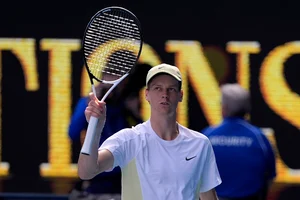 | Photo: AP/Asanka Brendon Ratnayake : Australian Open 2025: Jannik Sinner celebrates after defeating Holger Rune 