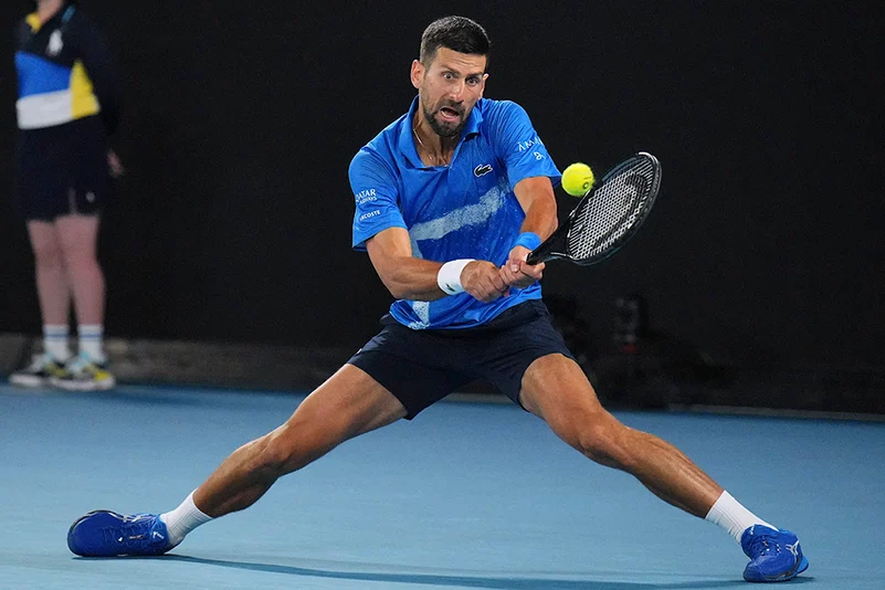 Australian Open tennis championship 2025 - Novak Djokovic vs Carlos Alcaraz 