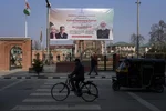 AP : Banner in Srinagar welcoming PM Modi to inagurate Z-Morh tunnel (January 13, 2025) |