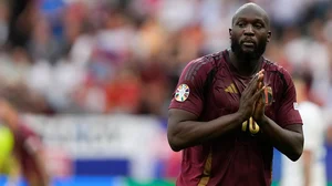 | Photo: AP/Darko Vojinovic : Belgium's Romelu Lukaku is on his way to join Napoli.