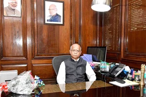 Shiv Pratap Shukla, former Minister of State for Finance.