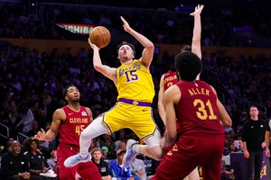 | Photo: AP/Ryan Sun : Cavaliers Lakers Basketball