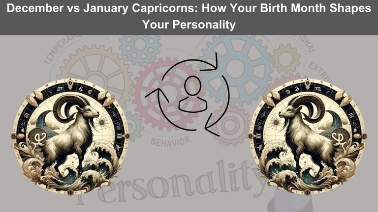 December vs January Capricorns: How Your Birth Month Shapes Your Personality - null