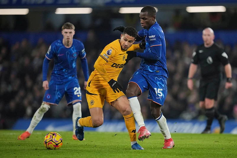 English Premier League soccer Chelsea Vs Wolverhampton Wanderers- Joao Gomes