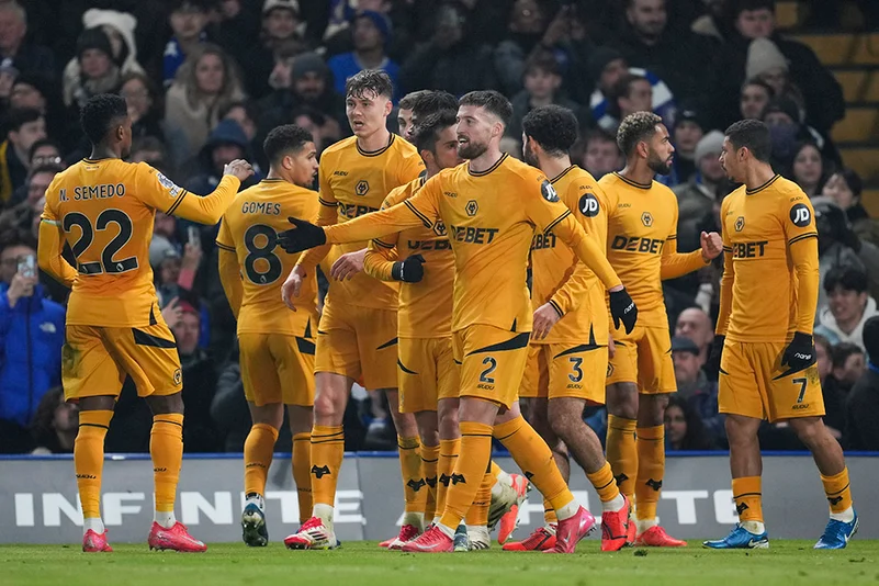 English Premier League soccer Chelsea Vs Wolverhampton Wanderers- Matt Doherty 