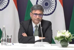 PTI : Foreign Secretary Vikram Misri