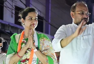 X/@sofiafirdous1 : Odisha Congress MP Sofia Firdous and Mohammed Moquim