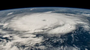 File image : Hurricane Helene is currently classified as a Category 4 hurricane, a major storm, and is predicted to make landfall this evening on Florida’s northwestern coast.