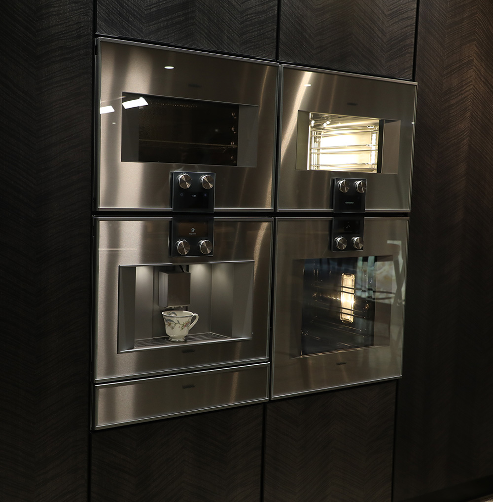 Gaggenau coffee machine and oven