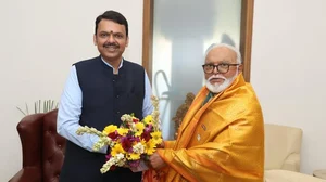 X : Chhagan Bhujbal meets CM Devendra Fadnavis.