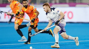 X/HockeyIndiaLeag : Team Gonasika in action against Bengal Tigers in HIL 2024-25 match 6.