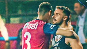 X/ @JamshedpurFC : Jamshedpur FC players celebrating the win.