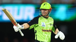 X/ThunderBBL : David Warner