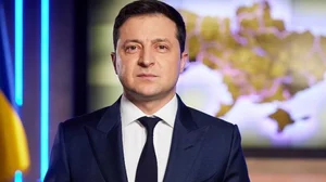 Ukrainian President Volodymyr Zelenskyy