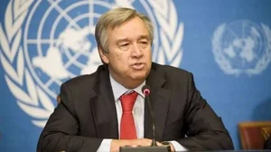 UN Secretary General Antonio Guterres