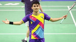 File Photo : Lakshya Sen defeats Angus Ng Ka Long to reach semi-finals.