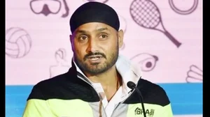 Rajya Sabha MP and former cricketer Harbhajan Singh 