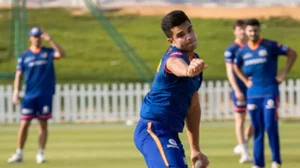 Arjun Tendulkar was first picked up by Mumbai Indians at the auctions last year. 