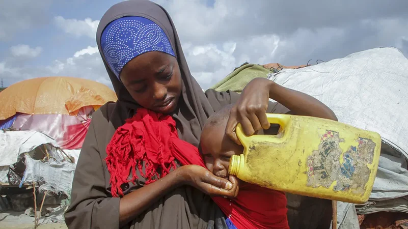 Somalia has faced several severe droughts