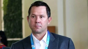 Ricky Ponting played eight matches for Hobart Hurricanes in BBL.